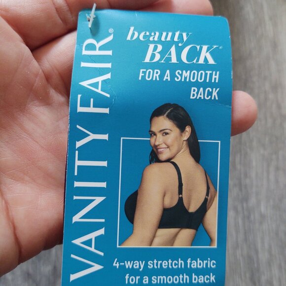 NWT Vanity Fair Beauty Back Underwire Bra Size 38C / 38 C - Picture 13 of 16